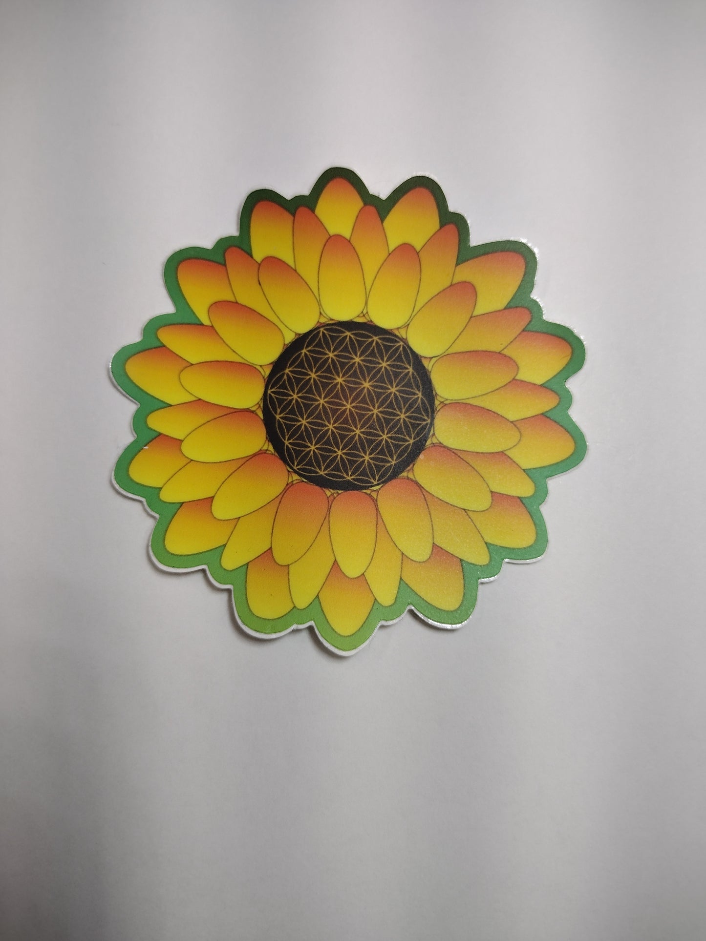 Sacred Sunflower Sticker