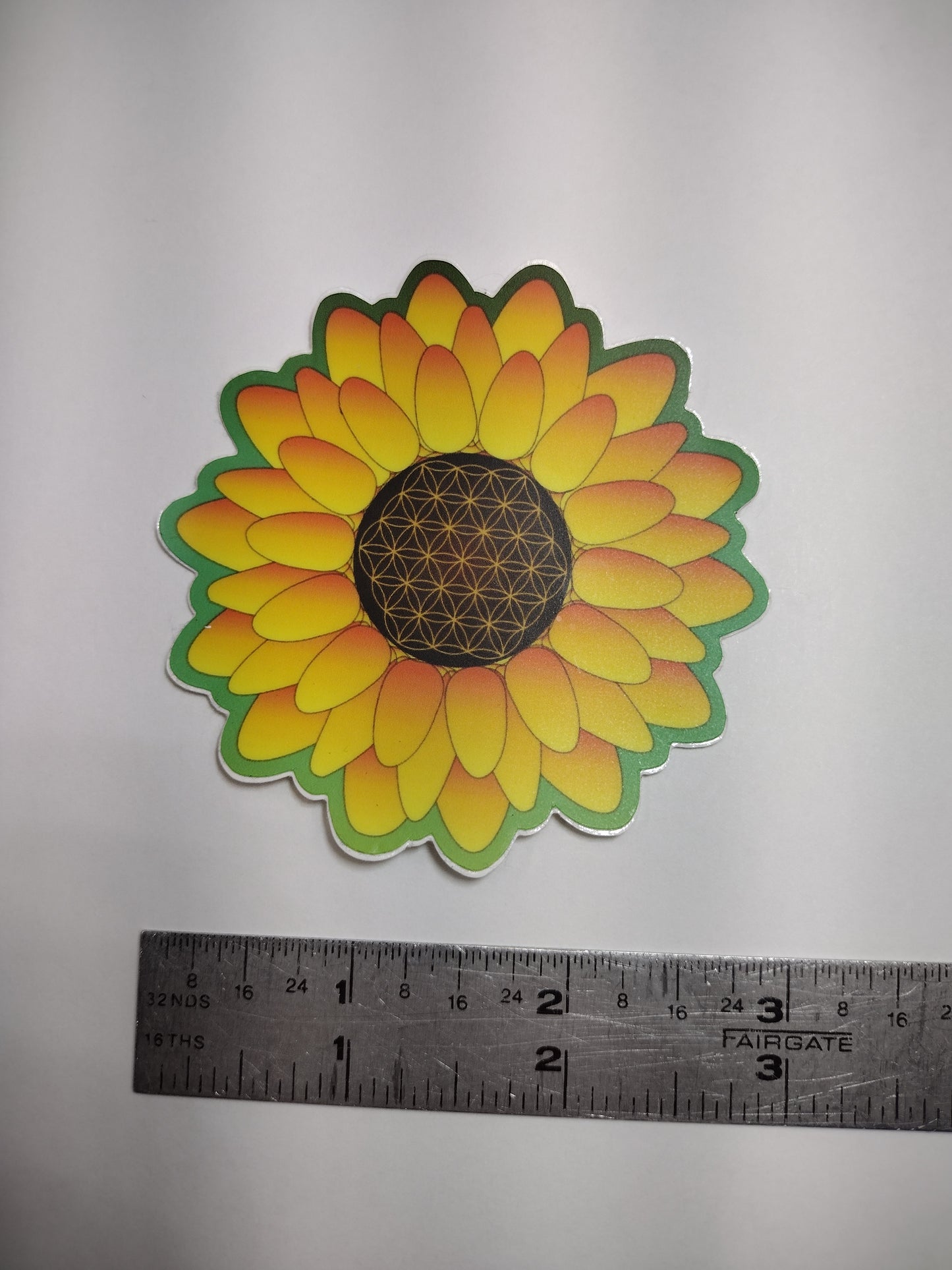 Sacred Sunflower Sticker
