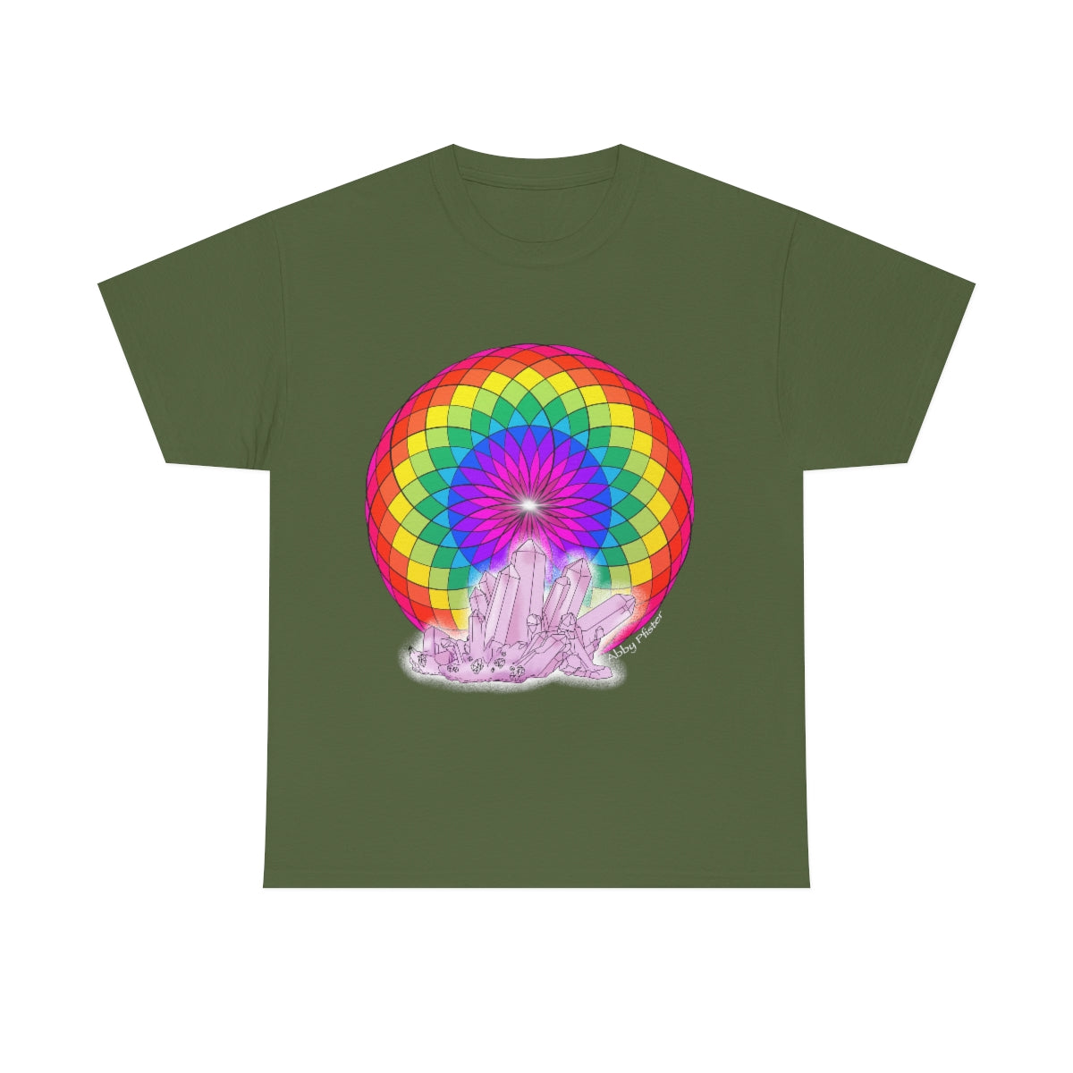 Crystal Mandala Cotton Shirt