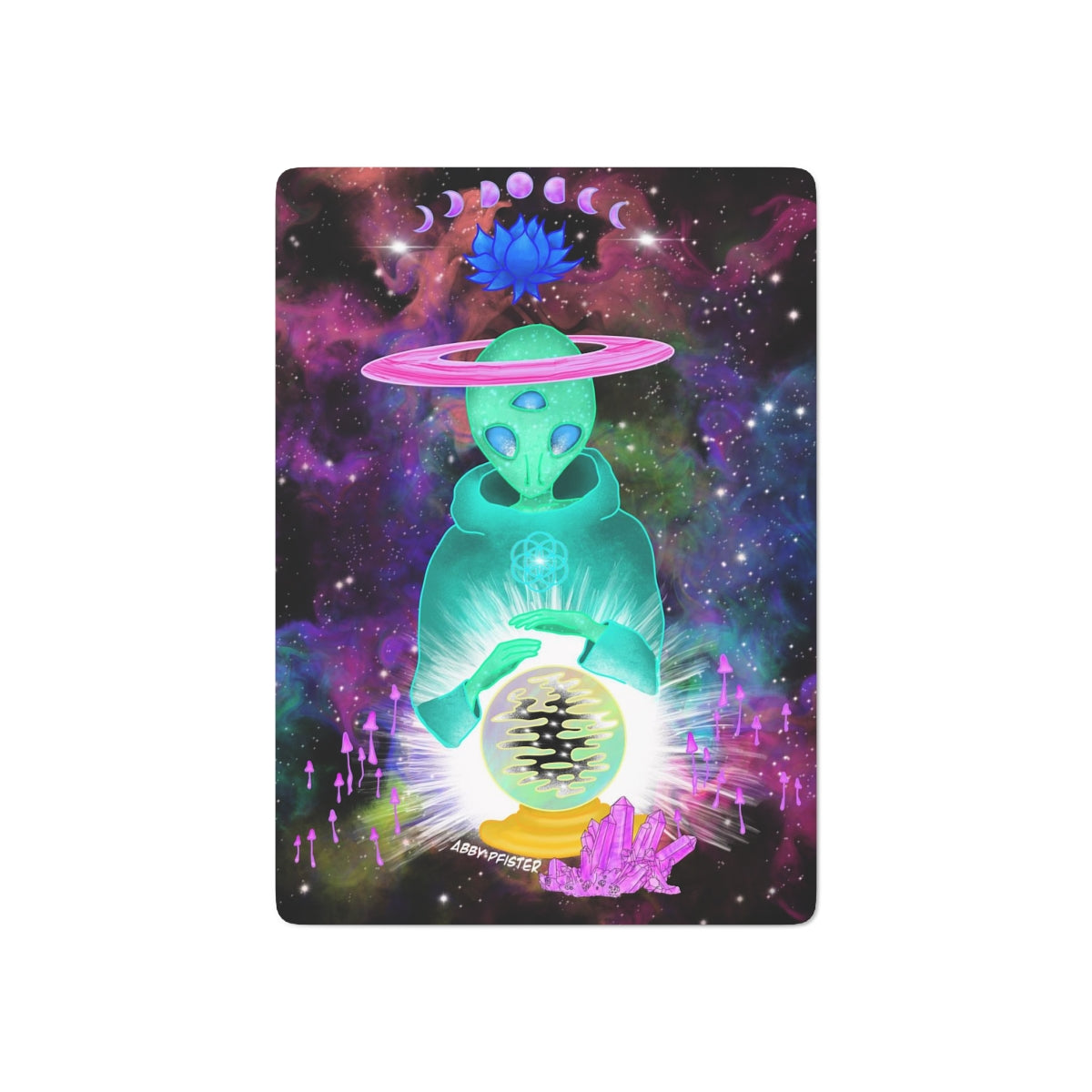 Ascended Alien Poker Cards