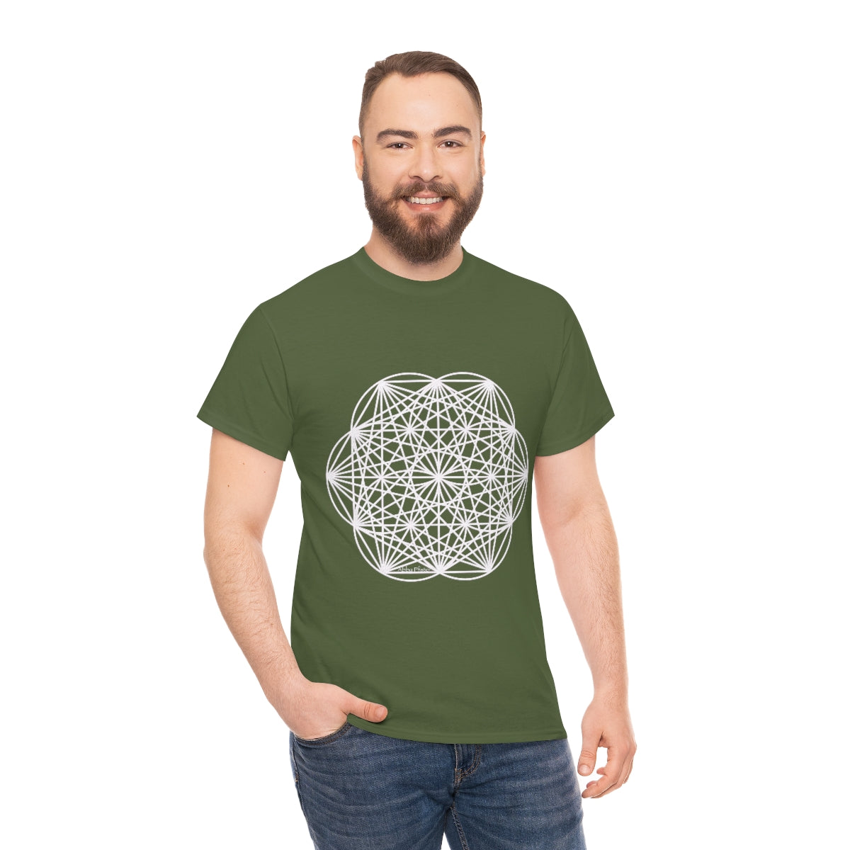 Sacred Geometry  Cotton Shirt