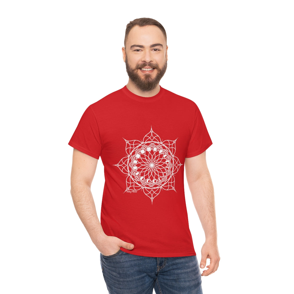 Moon Visions Mandala Cotton Shirt