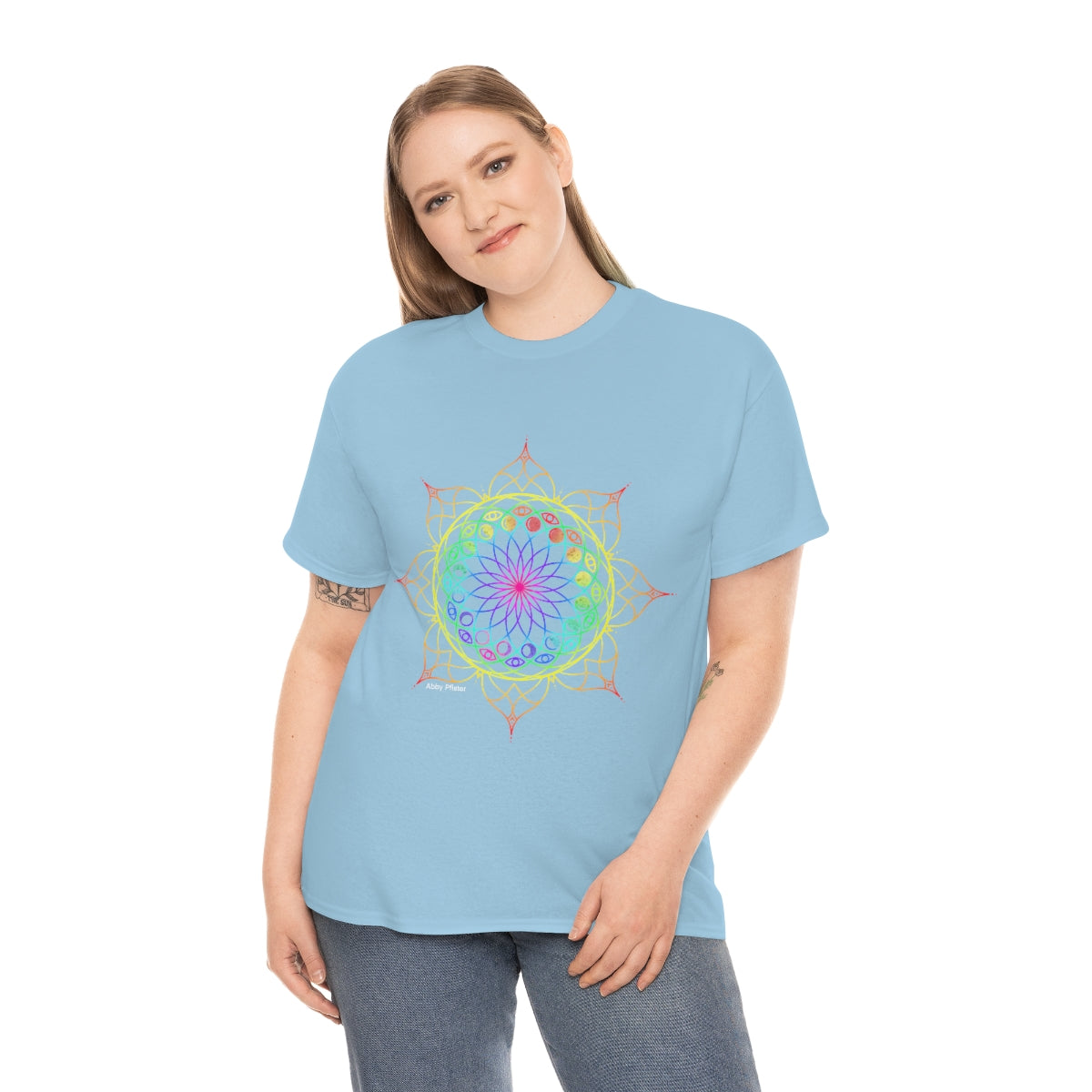 Moon Visions Mandala Cotton Shirt
