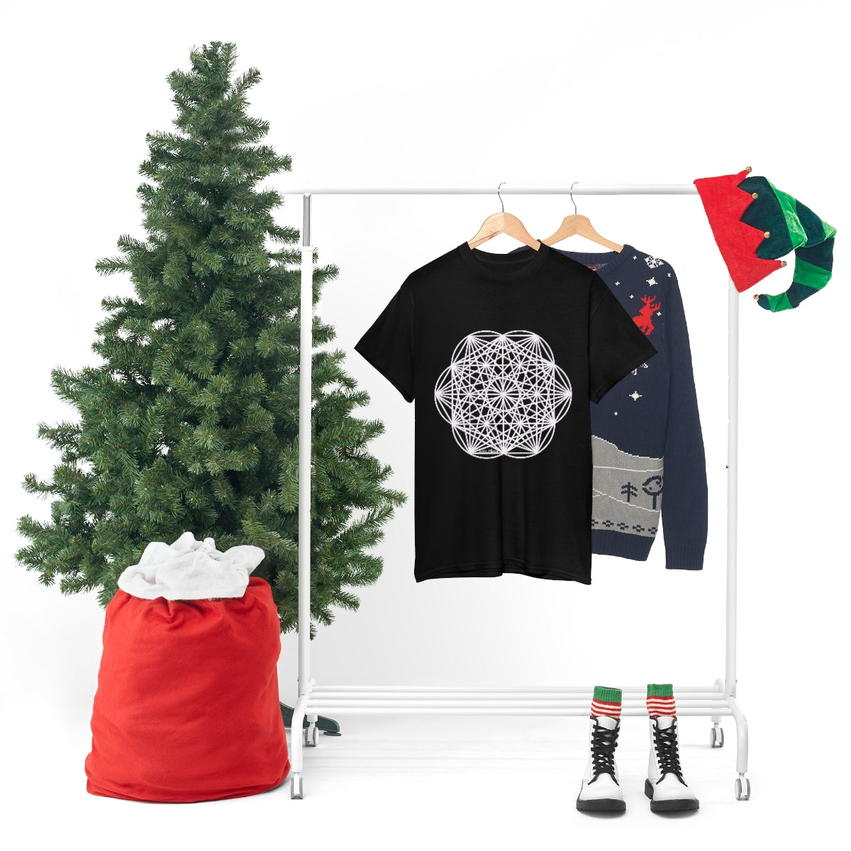 Sacred Geometry  Cotton Shirt