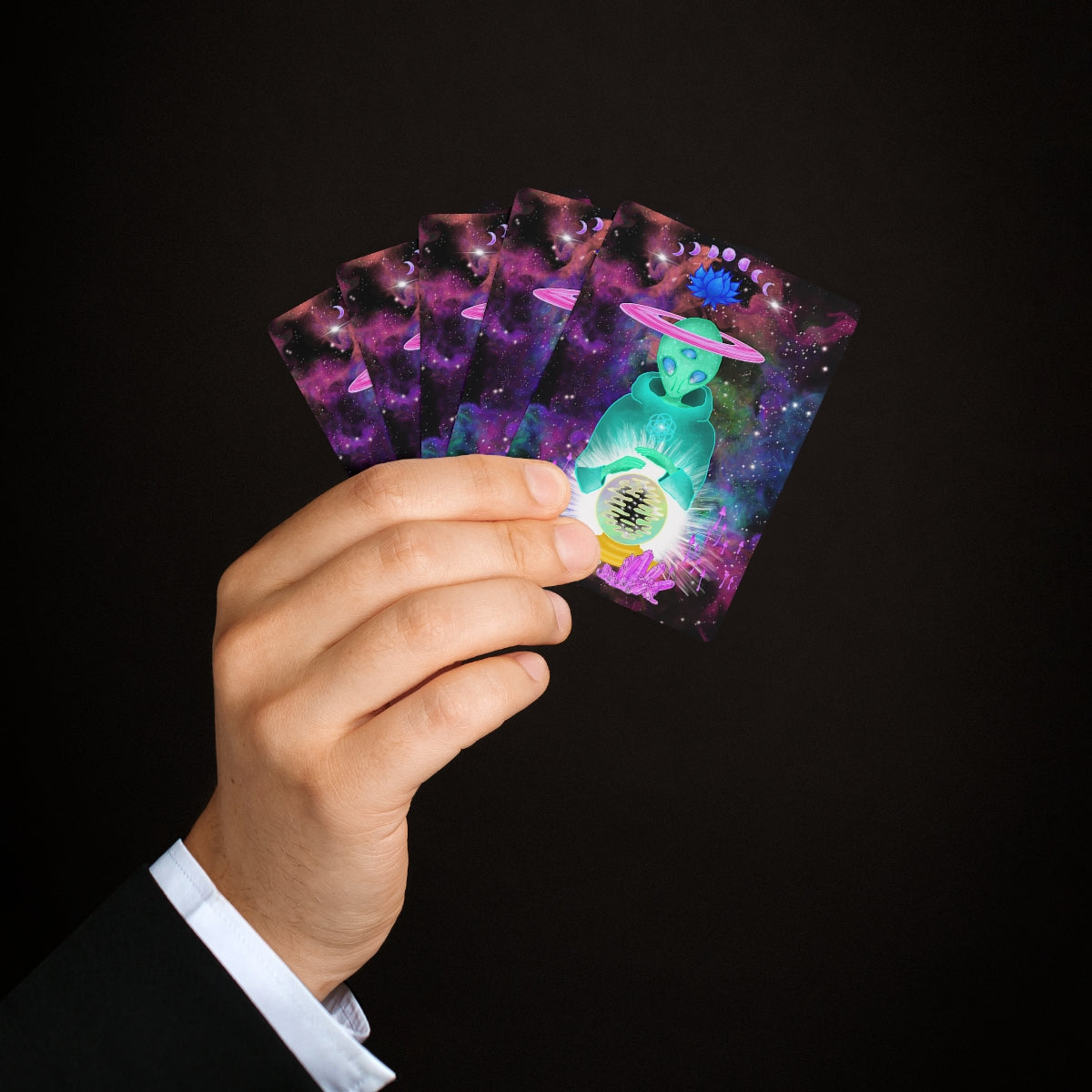Ascended Alien Poker Cards