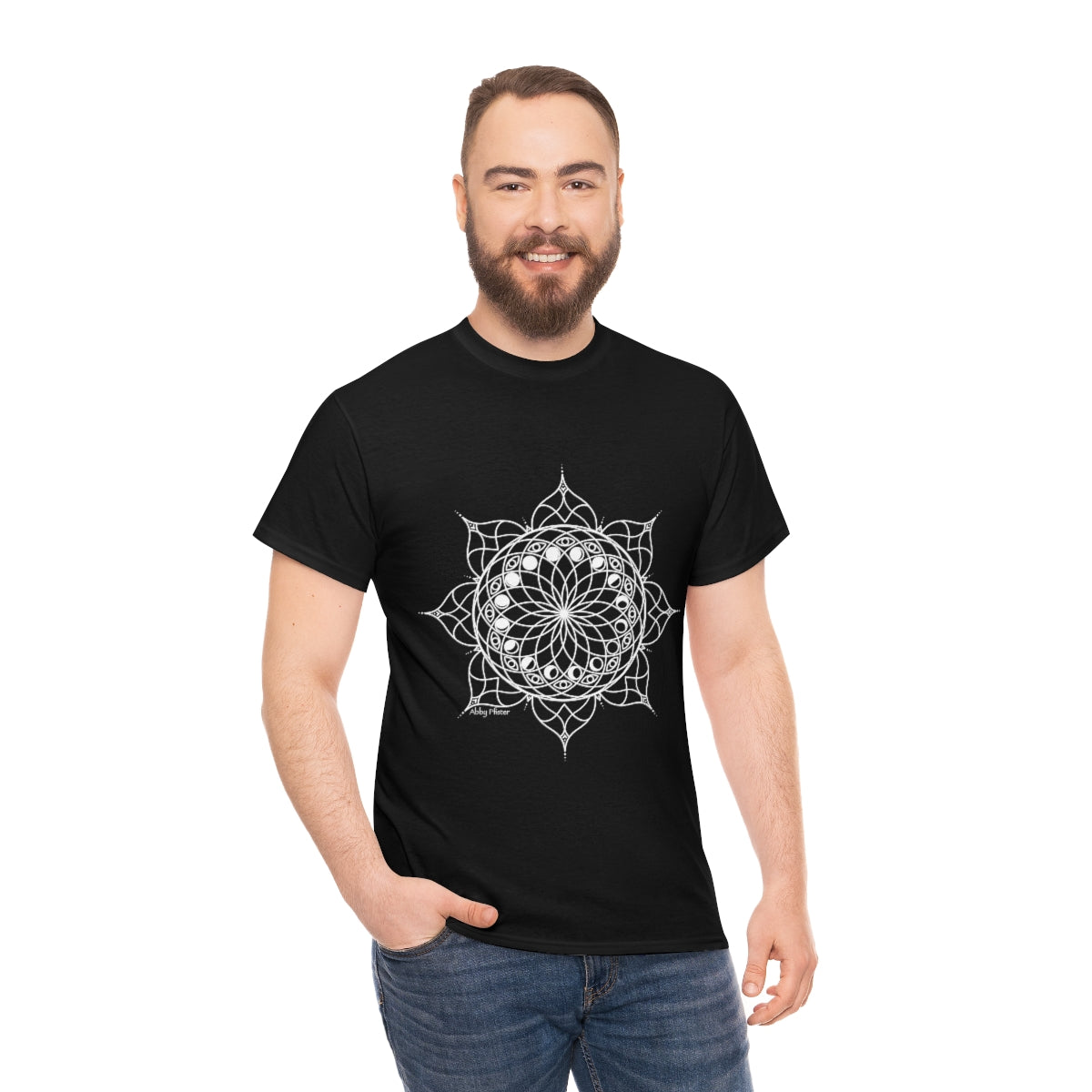 Moon Visions Mandala Cotton Shirt