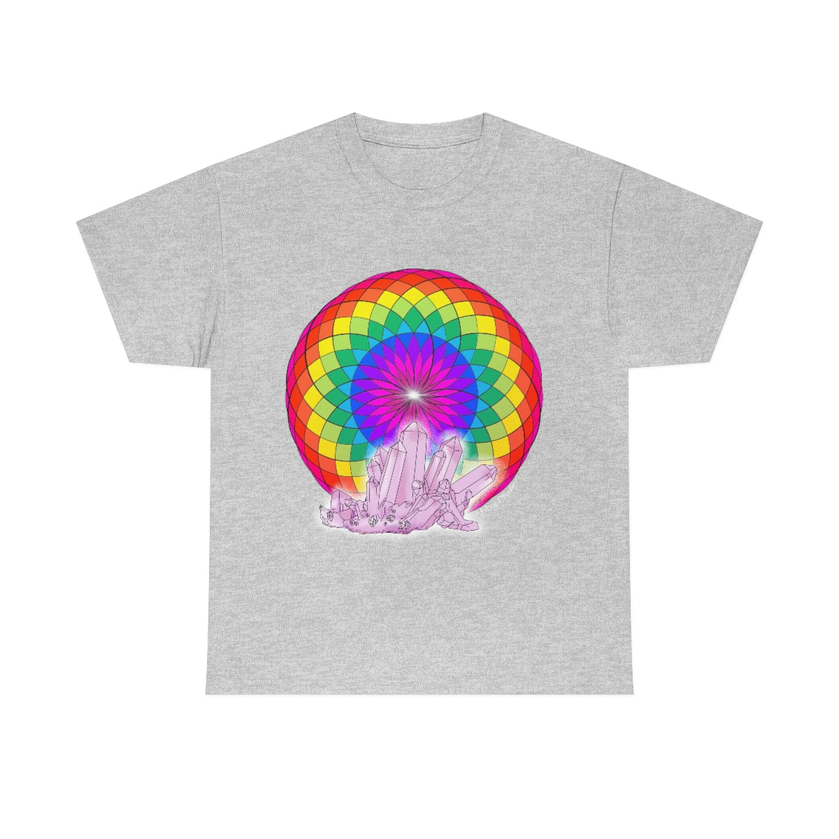 Crystal Mandala Cotton Shirt