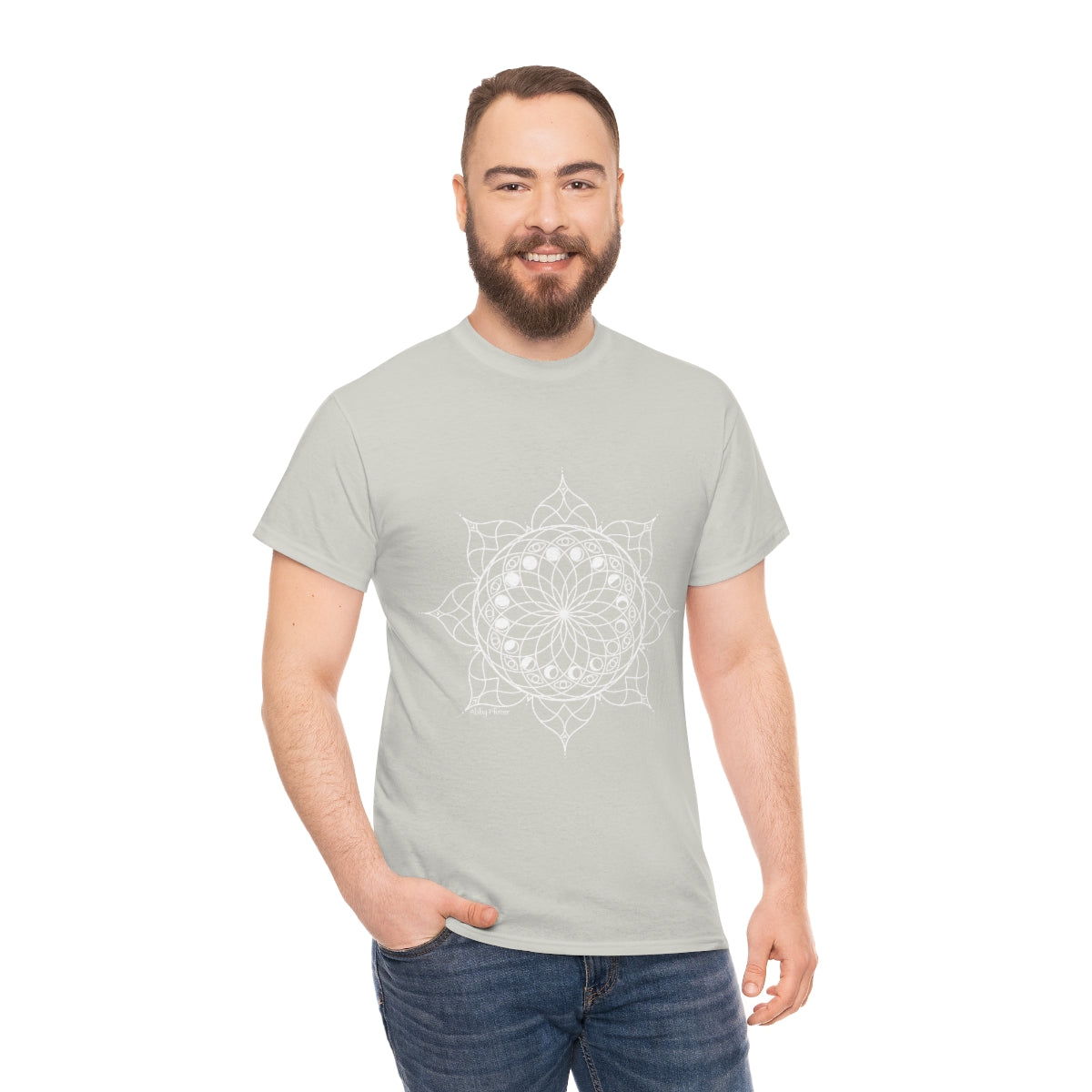 Moon Visions Mandala Cotton Shirt