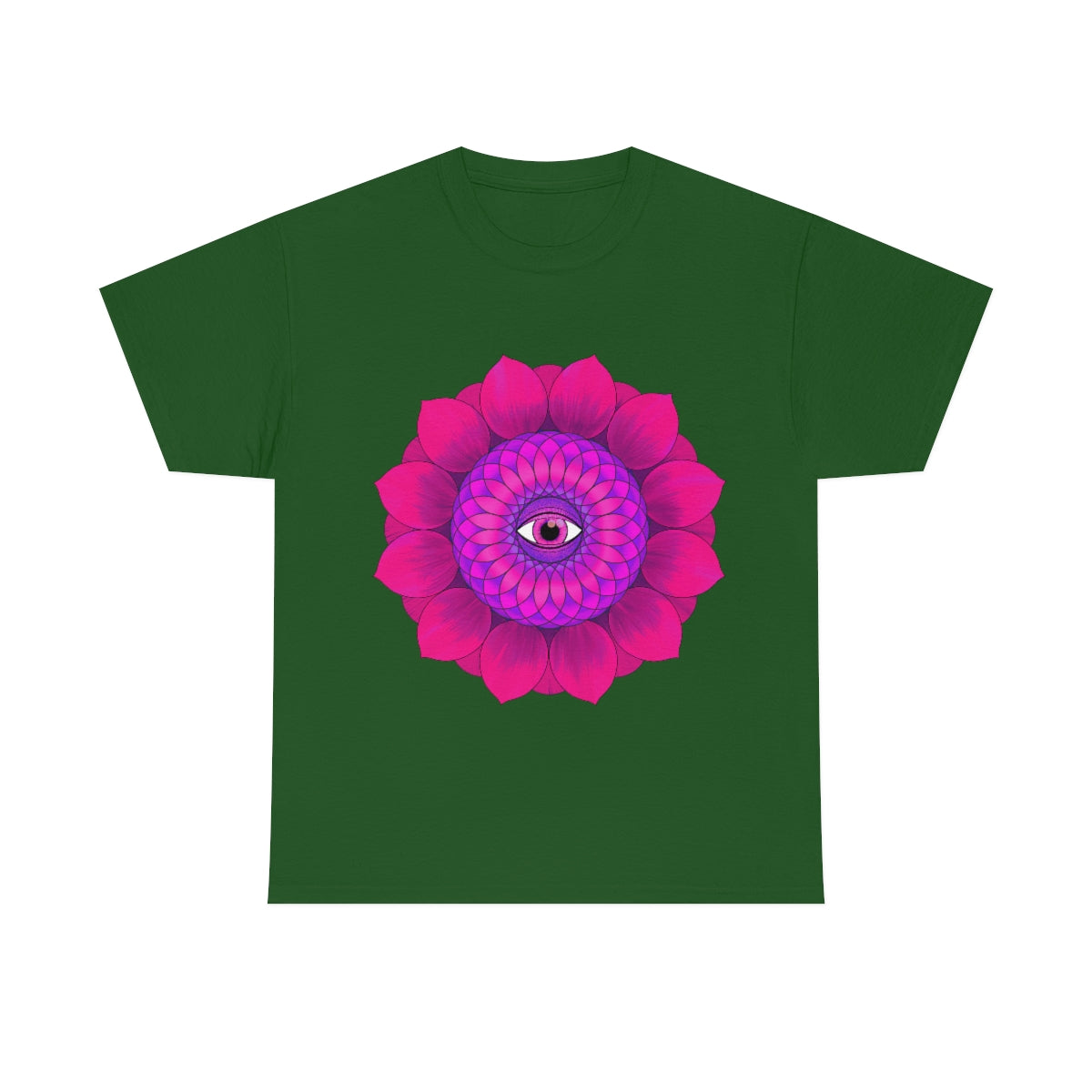 Mystic Pink Flower Cotton Shirt