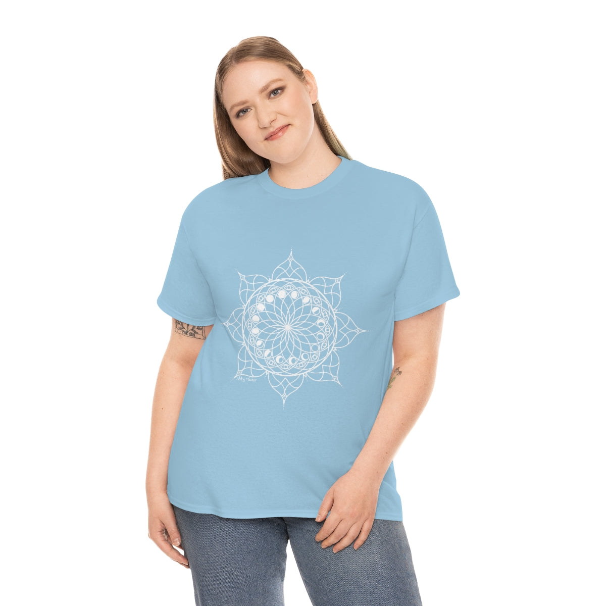 Moon Visions Mandala Cotton Shirt