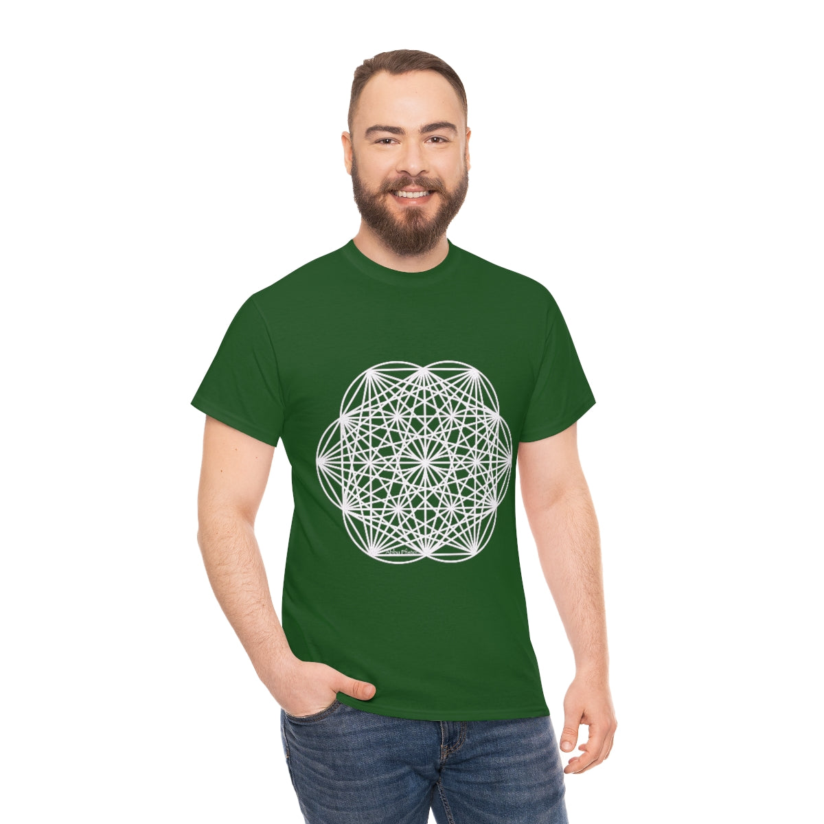 Sacred Geometry  Cotton Shirt