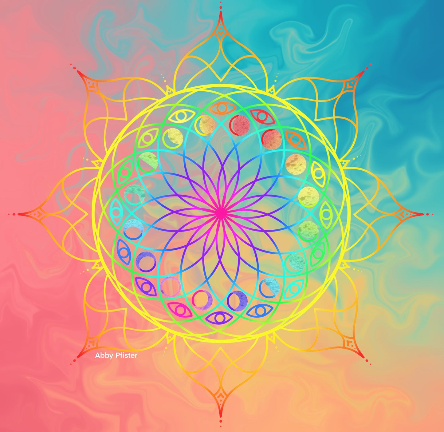 Moon Vision Print 8x8