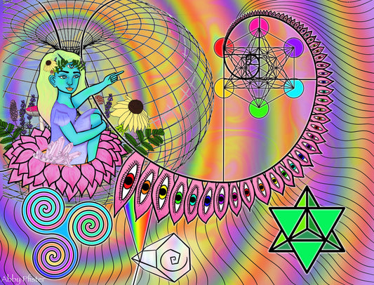 Down The Rabbit Hole Print