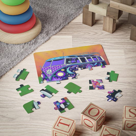 Hippie Van Kids' Puzzle, 30-Piece