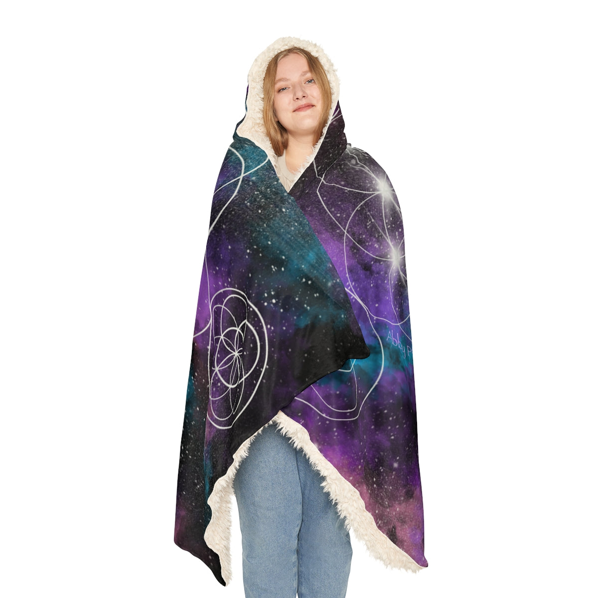 Flower of Life Formation Snuggle Blanket
