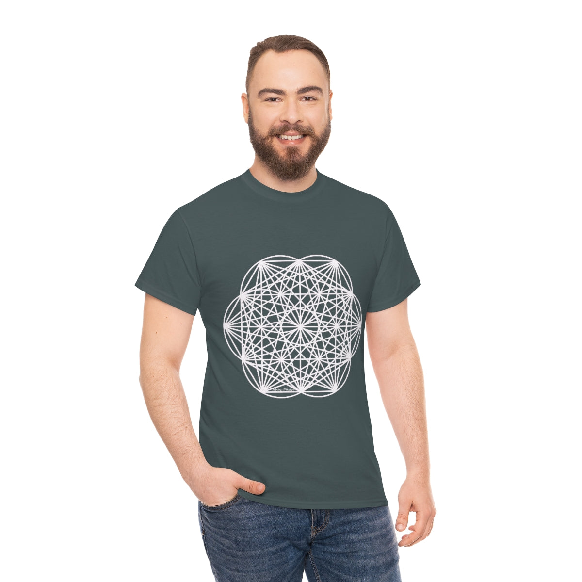 Sacred Geometry  Cotton Shirt