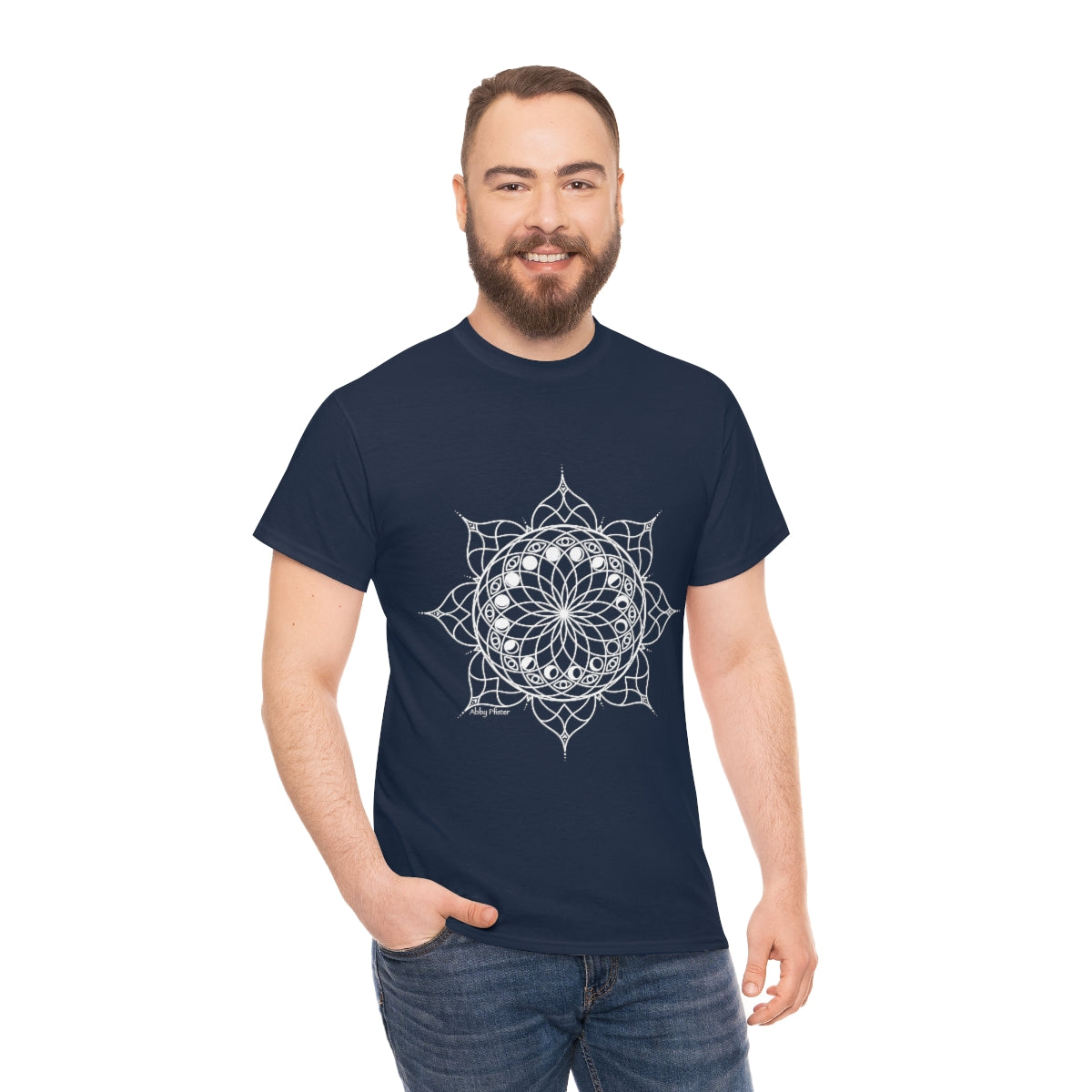 Moon Visions Mandala Cotton Shirt