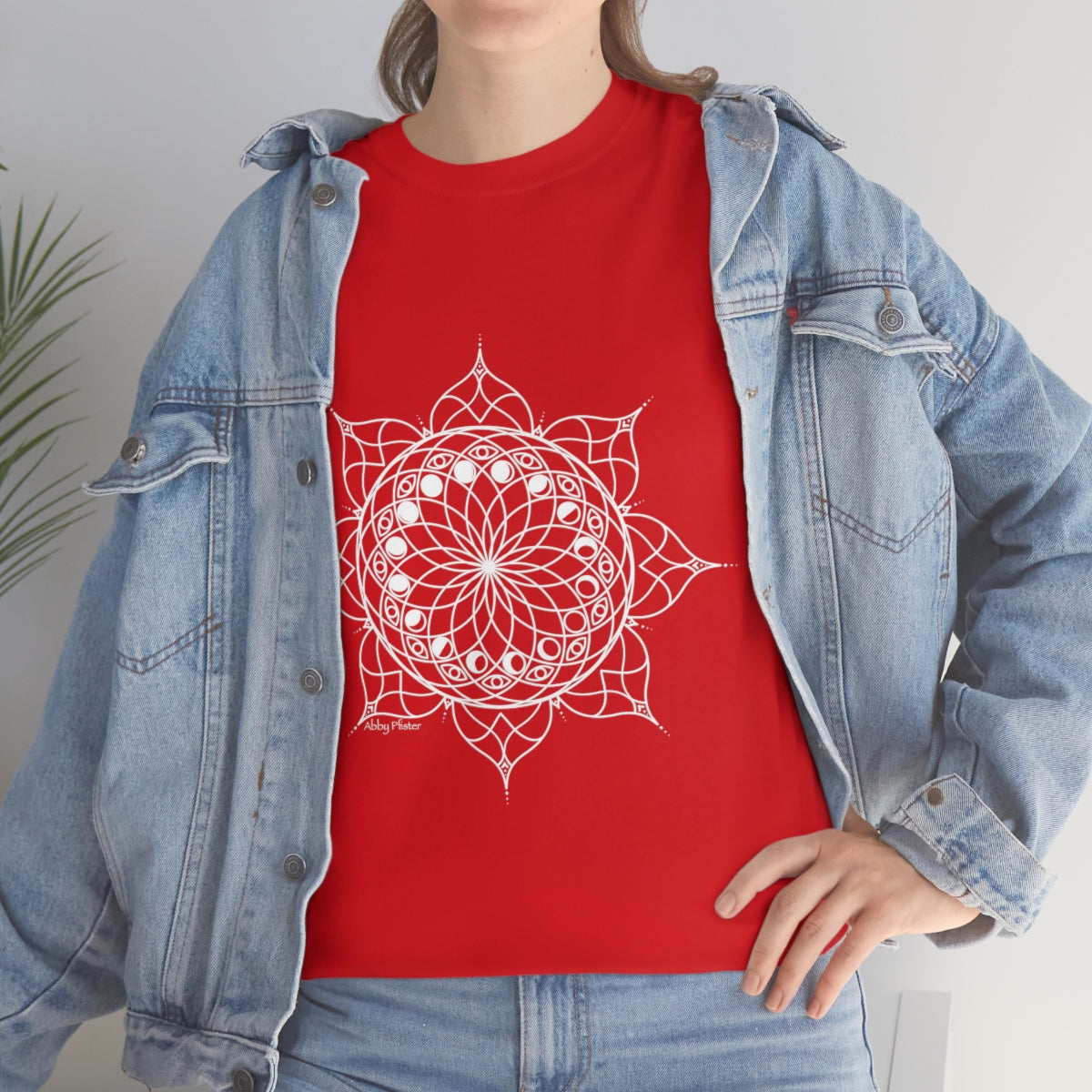 Moon Visions Mandala Cotton Shirt