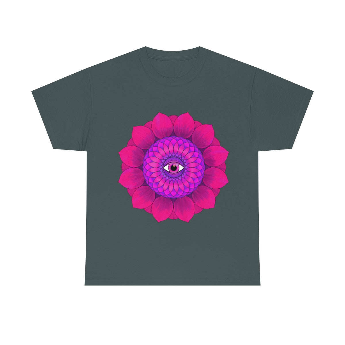 Mystic Pink Flower Cotton Shirt