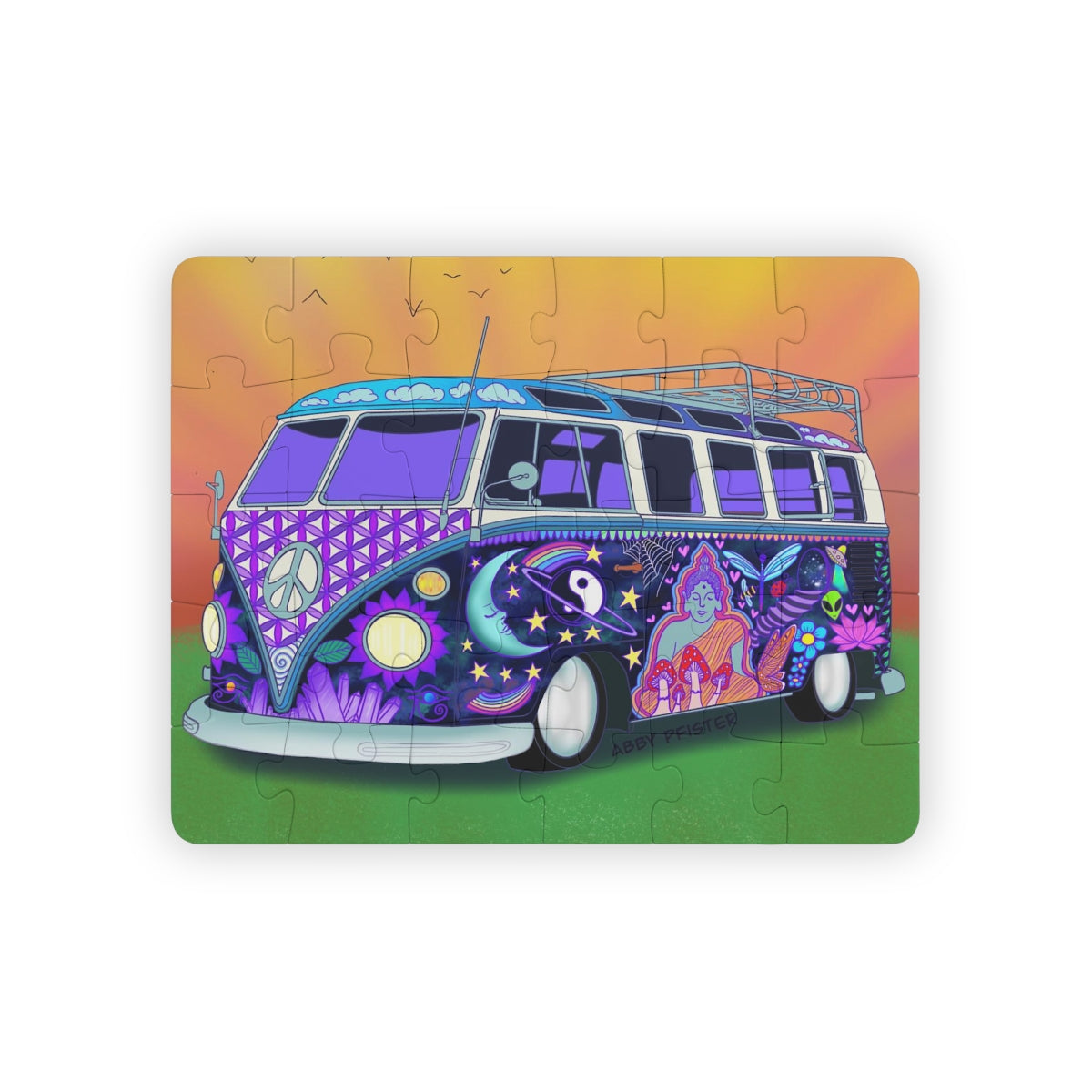 Hippie Van Kids' Puzzle, 30-Piece