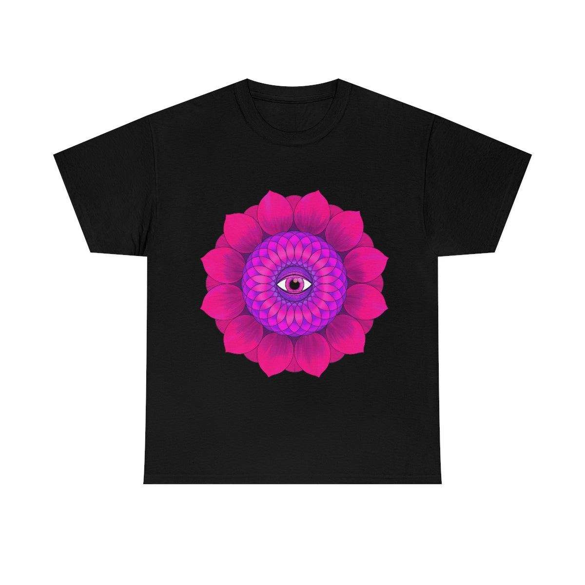 Mystic Pink Flower Cotton Shirt