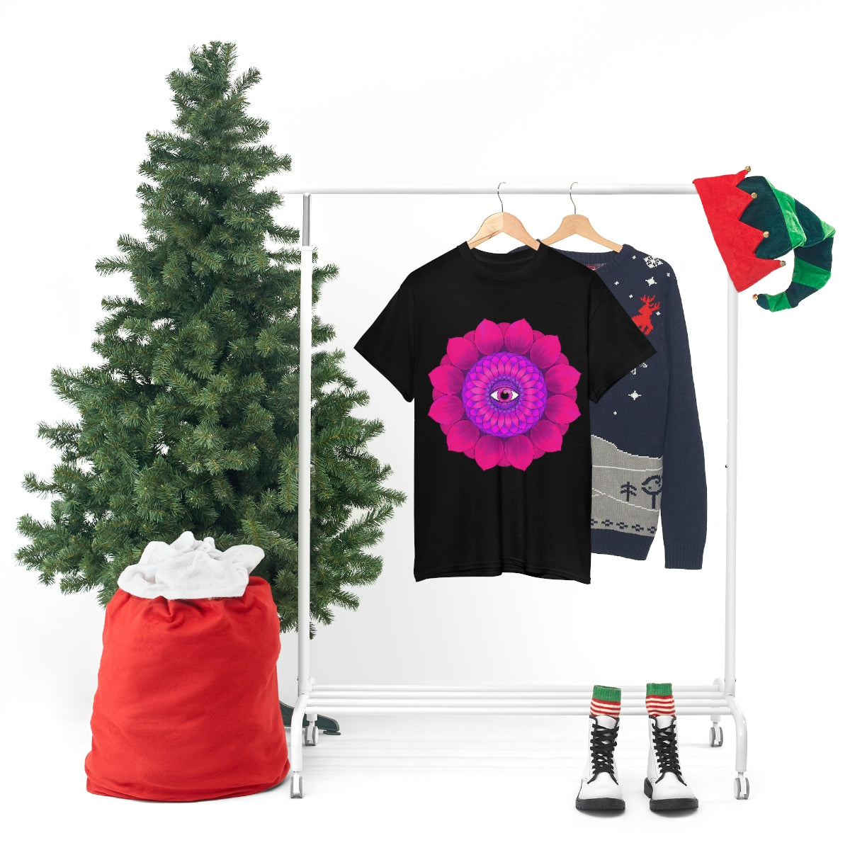 Mystic Pink Flower Cotton Shirt