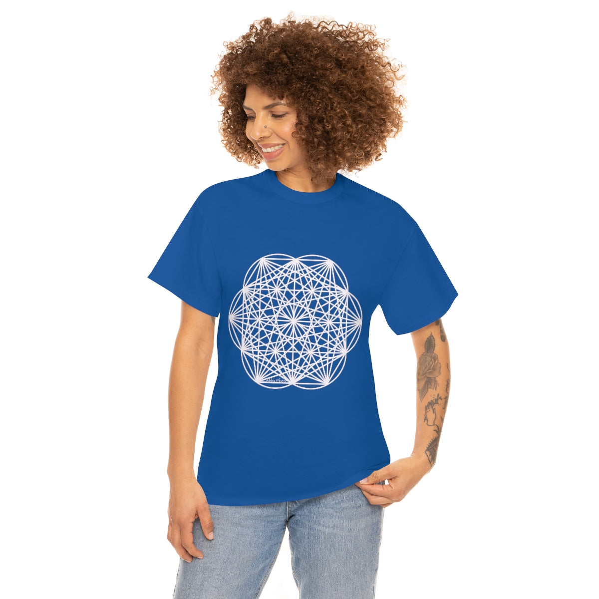 Sacred Geometry  Cotton Shirt