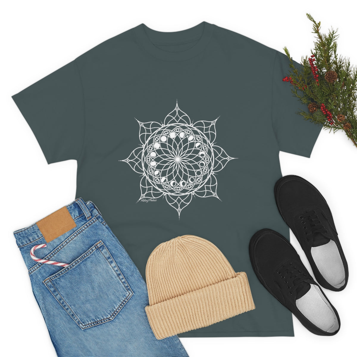 Moon Visions Mandala Cotton Shirt