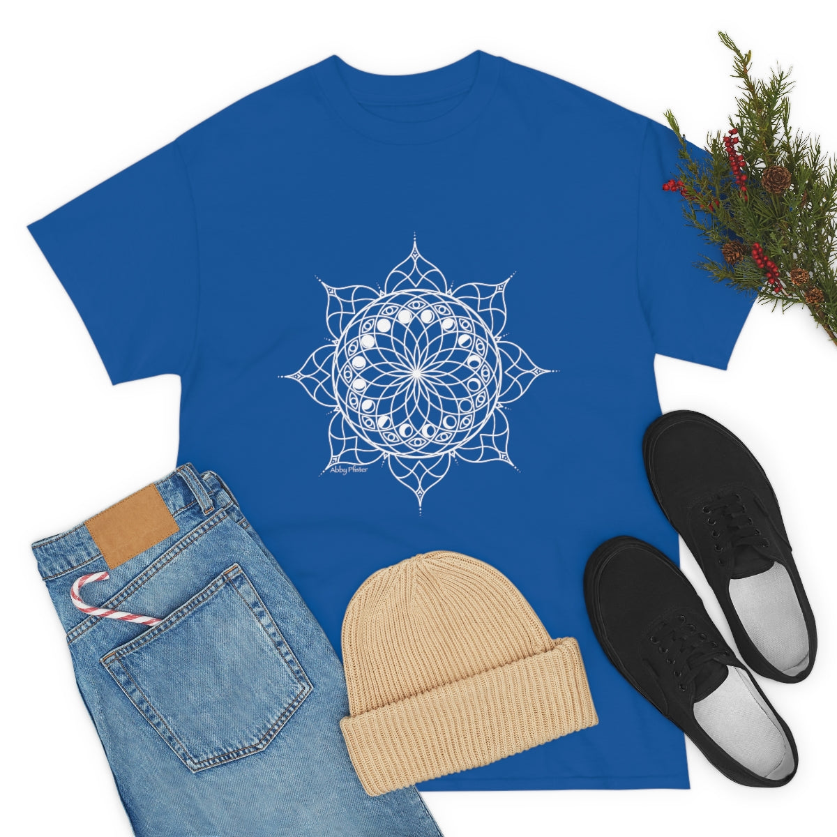 Moon Visions Mandala Cotton Shirt