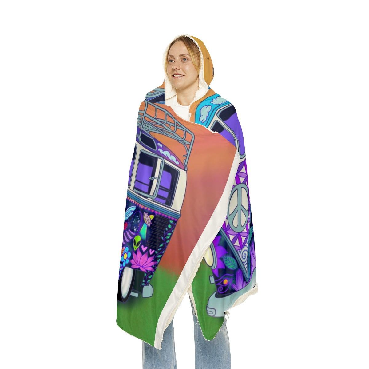 Hippie Van Snuggle Blanket
