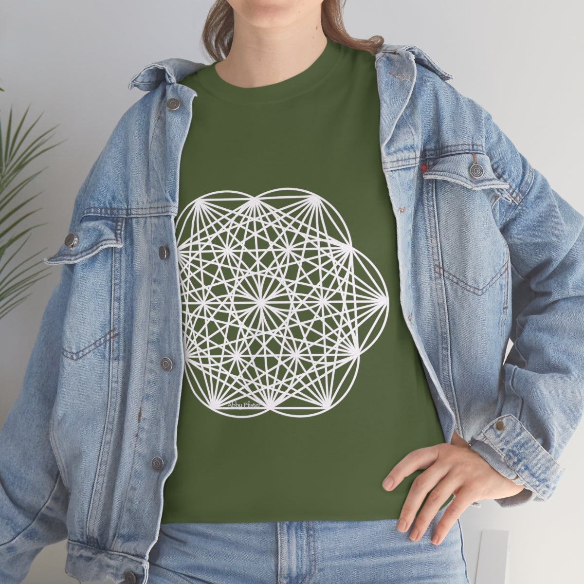 Sacred Geometry  Cotton Shirt