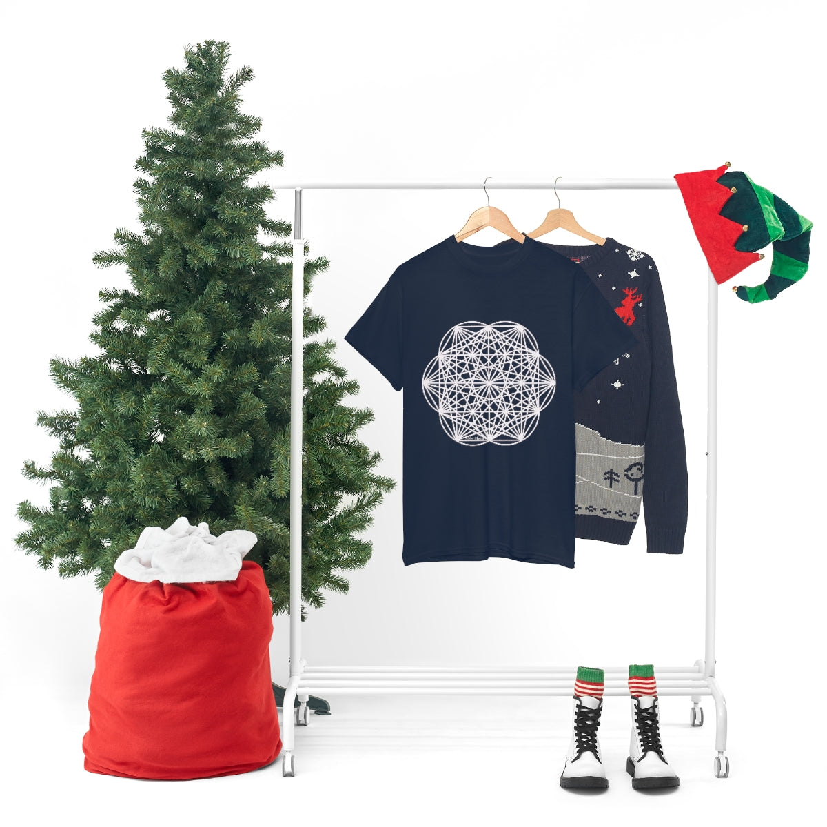 Sacred Geometry  Cotton Shirt