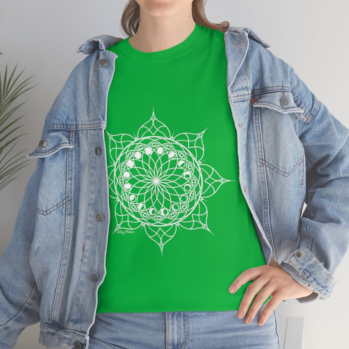 Moon Visions Mandala Cotton Shirt