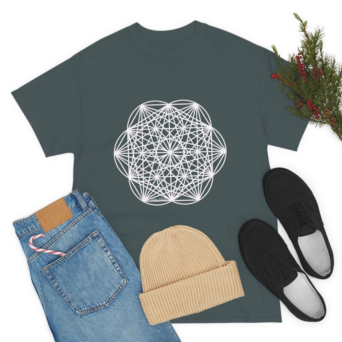Sacred Geometry  Cotton Shirt