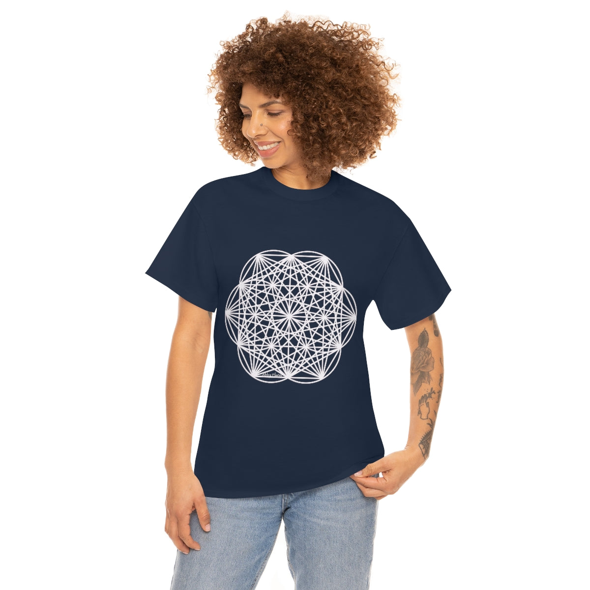 Sacred Geometry  Cotton Shirt