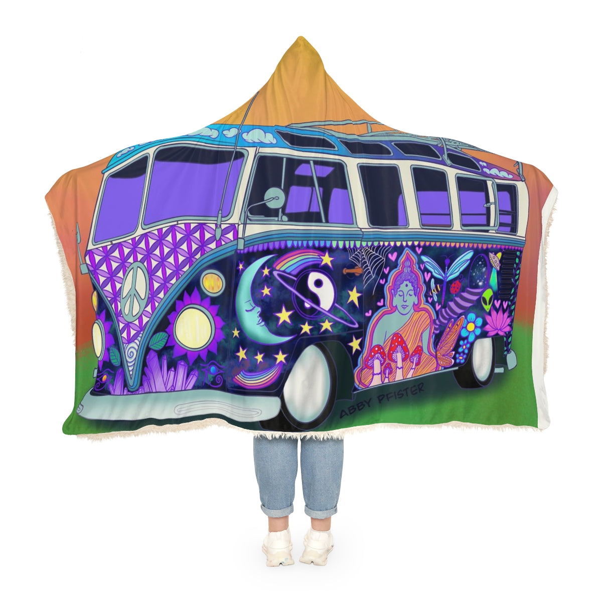 Hippie Van Snuggle Blanket