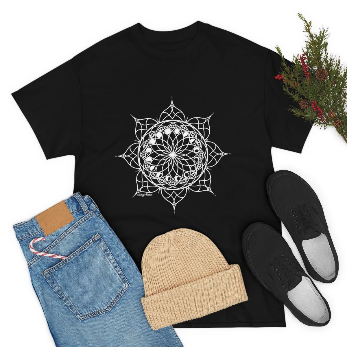 Moon Visions Mandala Cotton Shirt