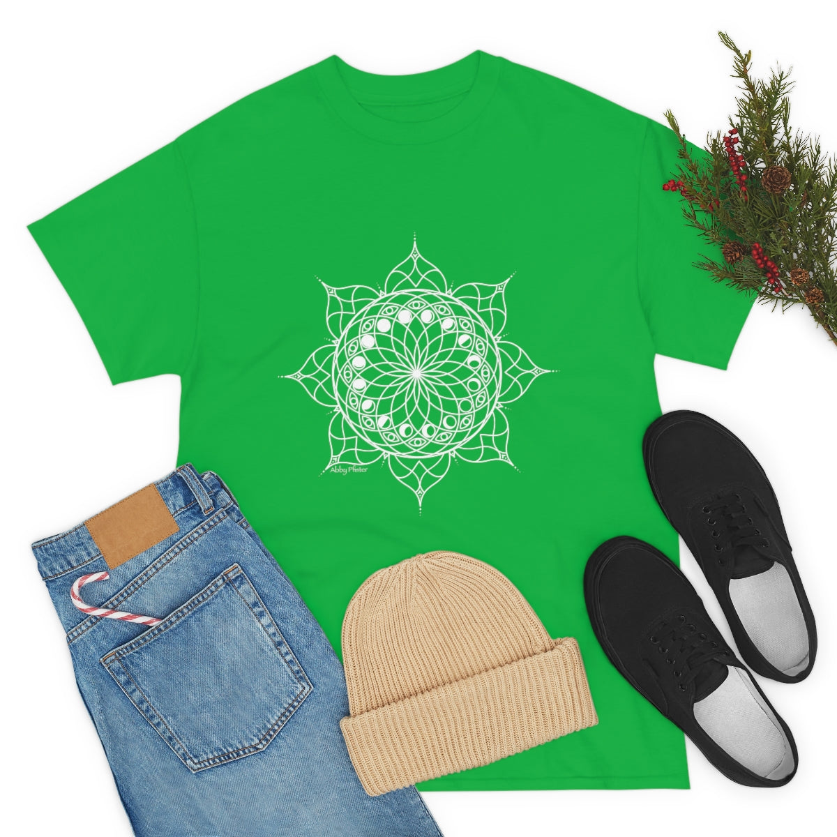 Moon Visions Mandala Cotton Shirt