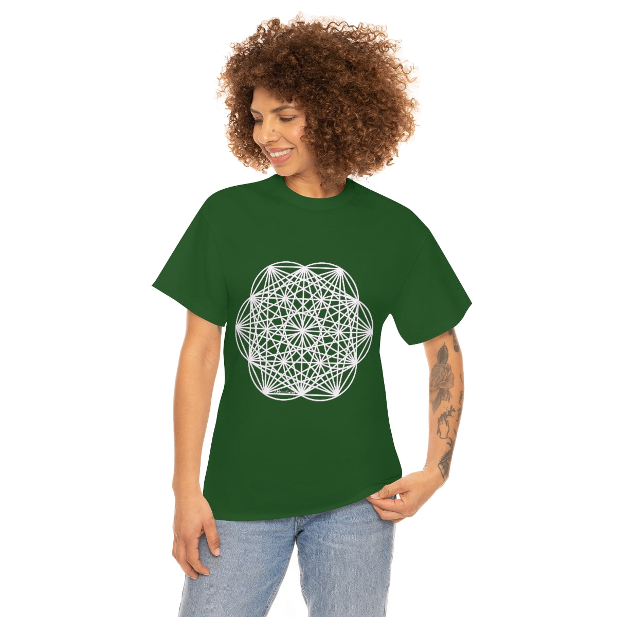 Sacred Geometry  Cotton Shirt