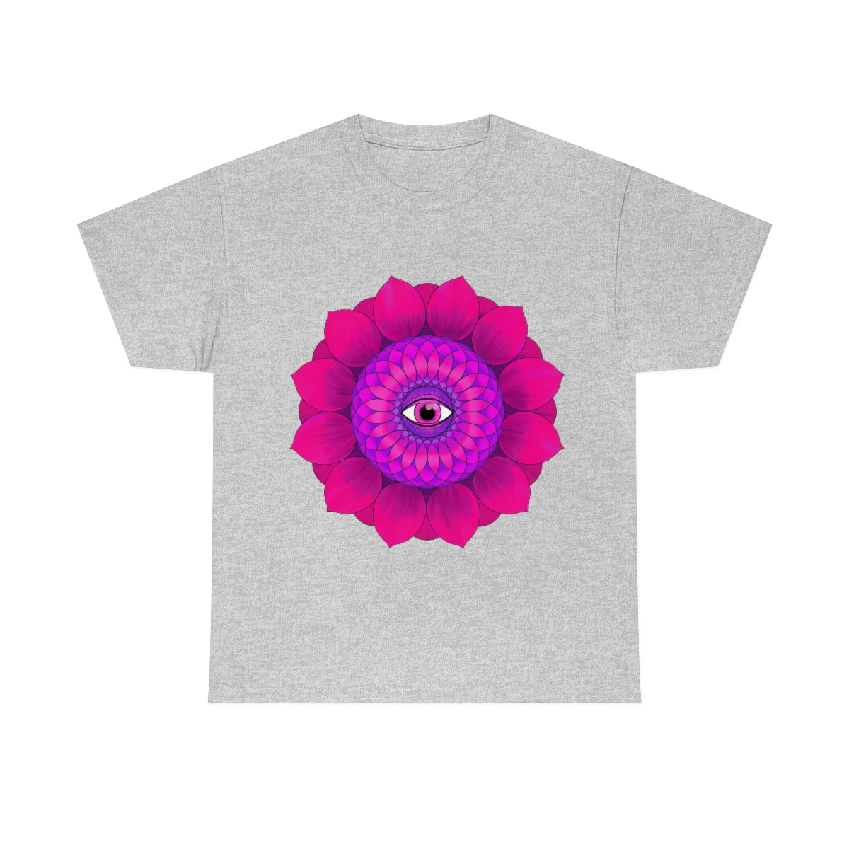 Mystic Pink Flower Cotton Shirt