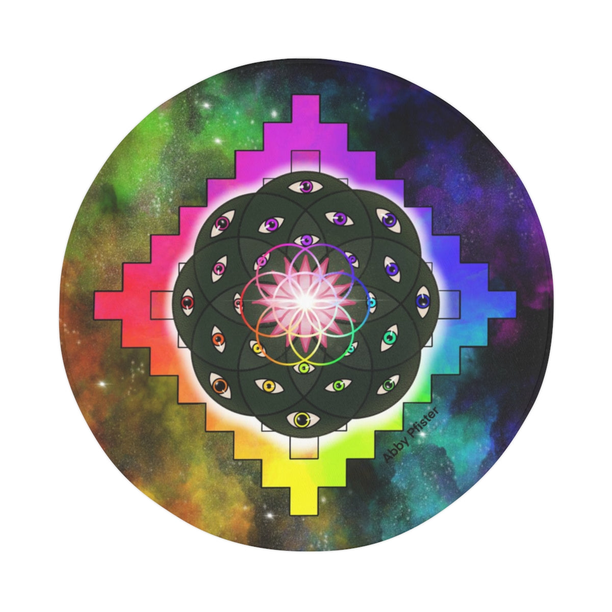 Cactus Mandala Mat