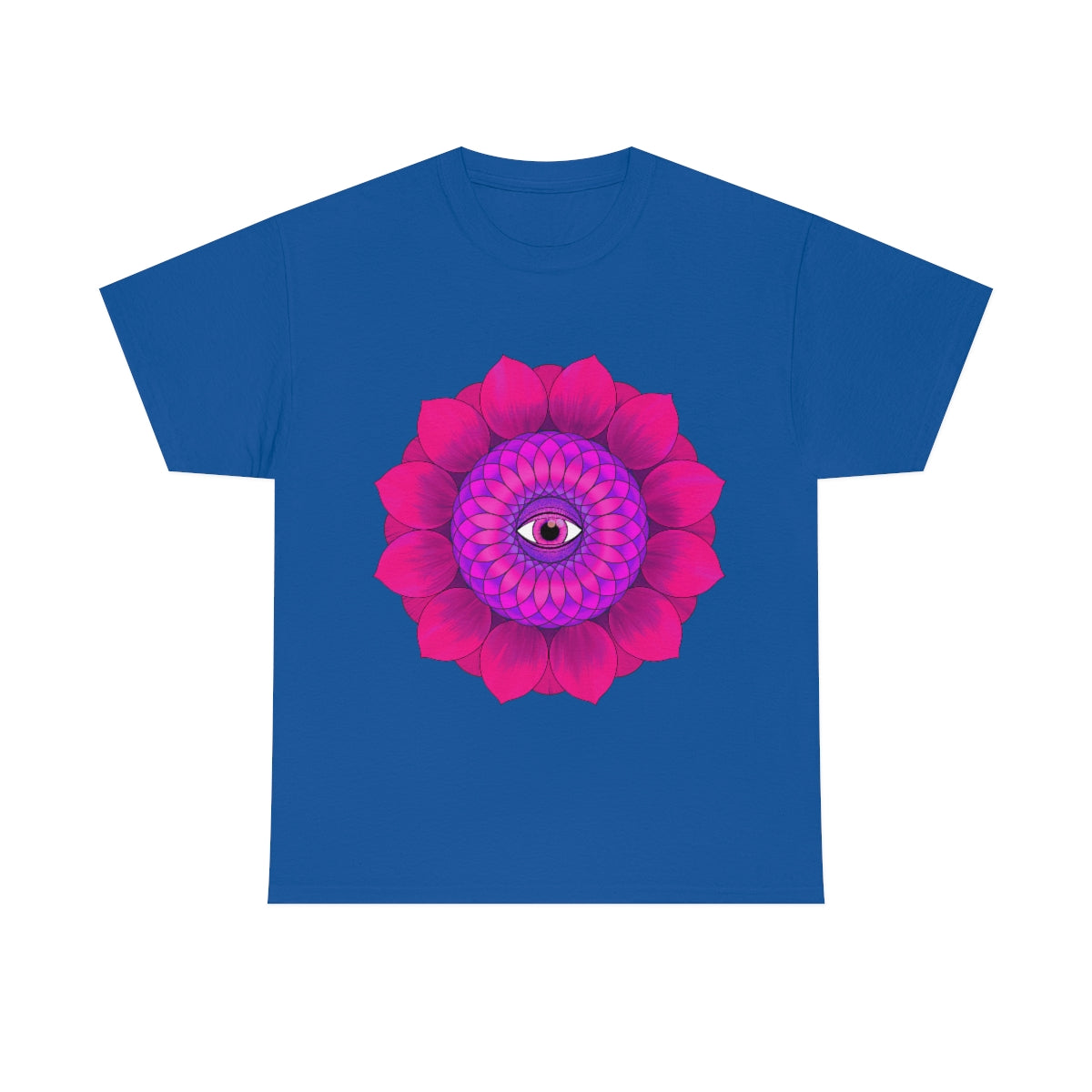 Mystic Pink Flower Cotton Shirt