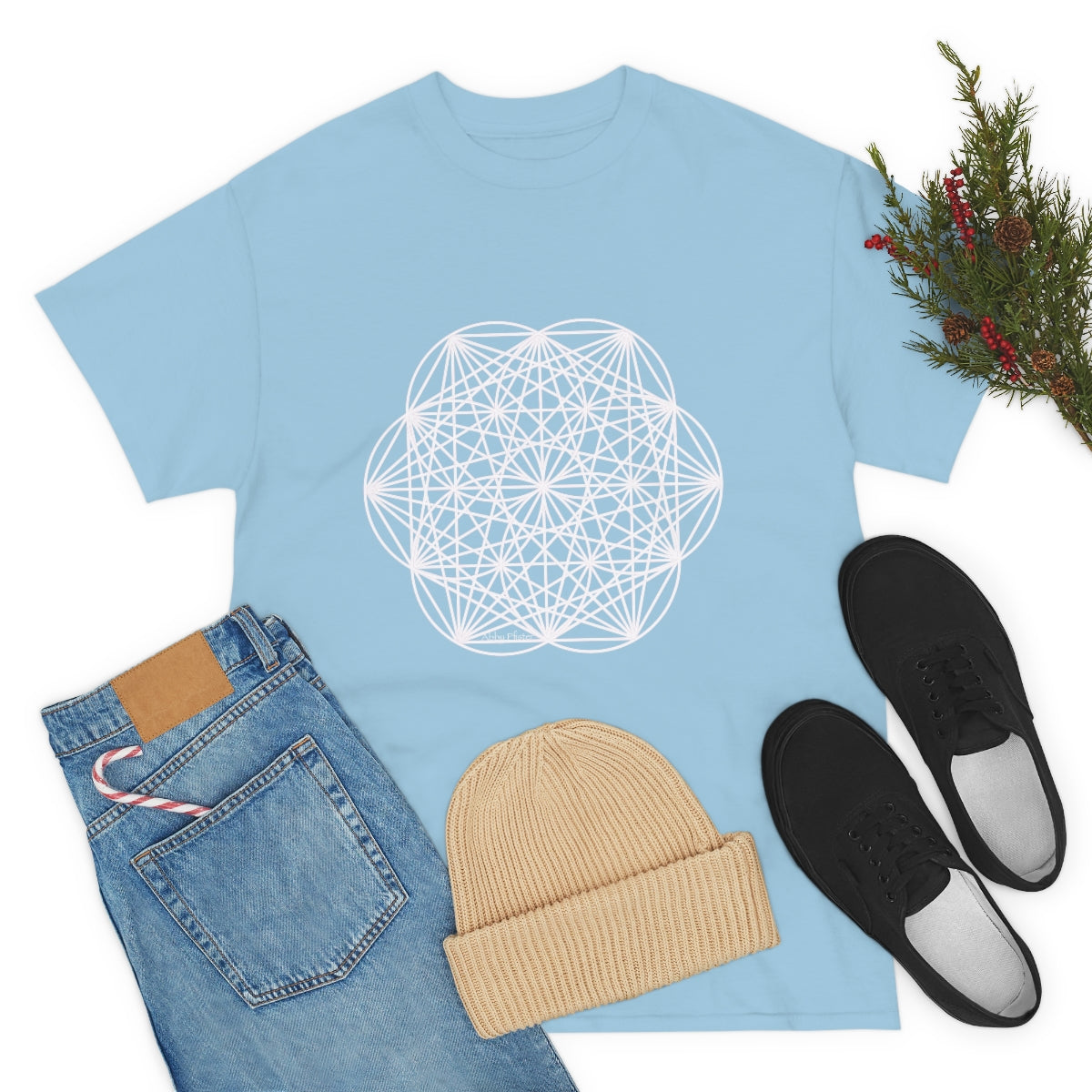 Sacred Geometry  Cotton Shirt
