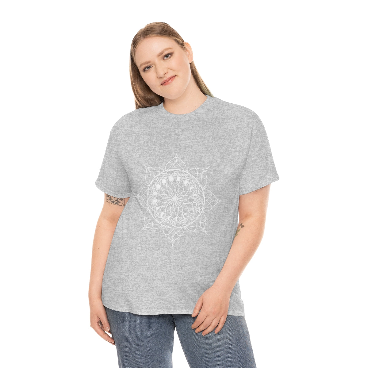 Moon Visions Mandala Cotton Shirt