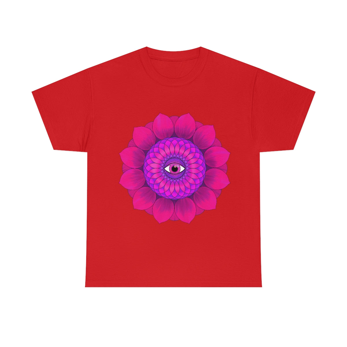 Mystic Pink Flower Cotton Shirt