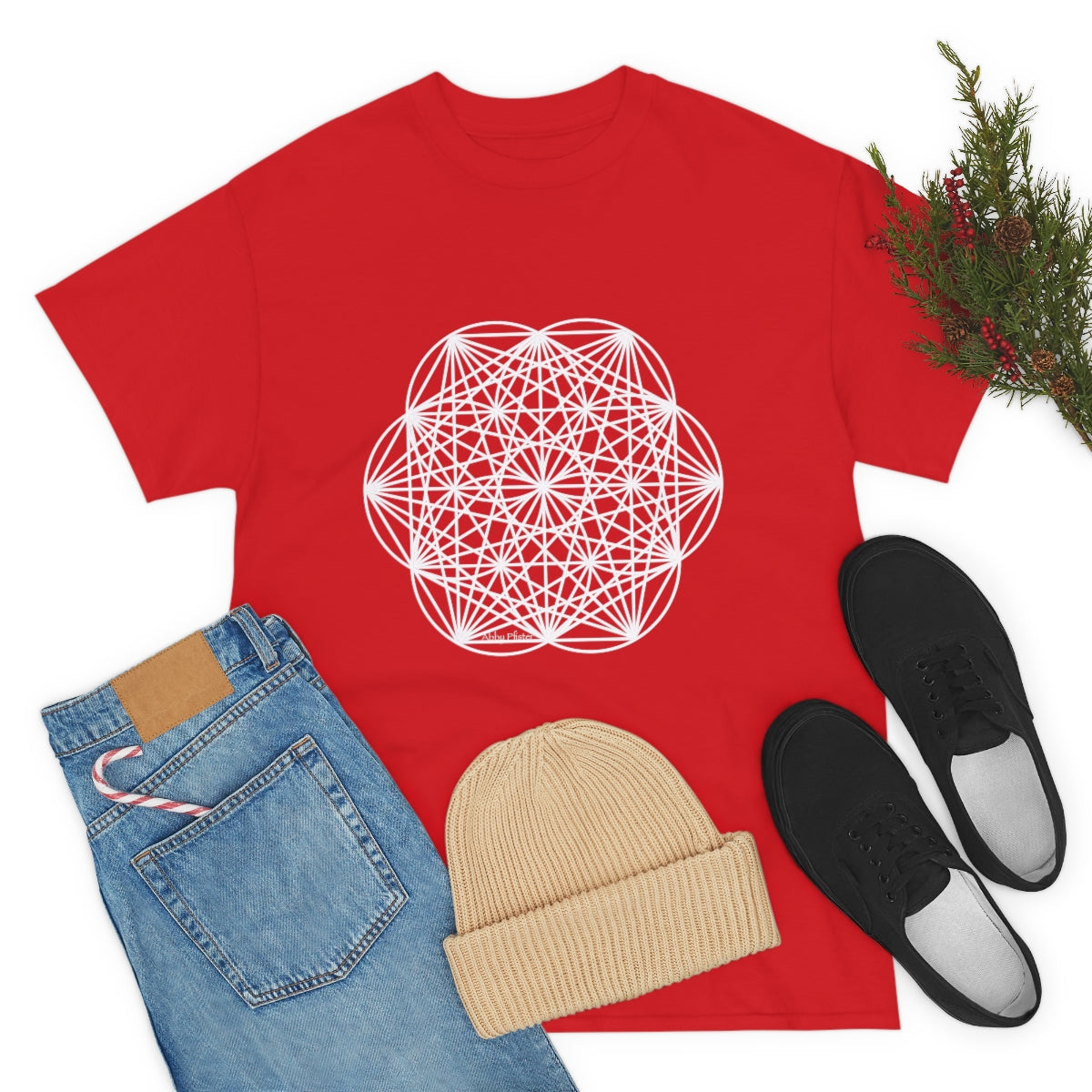 Sacred Geometry  Cotton Shirt