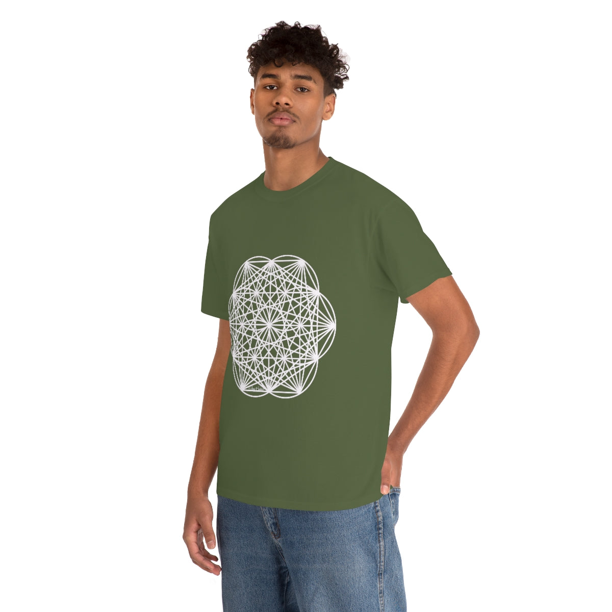 Sacred Geometry  Cotton Shirt