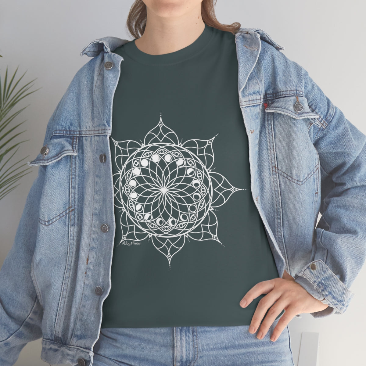 Moon Visions Mandala Cotton Shirt