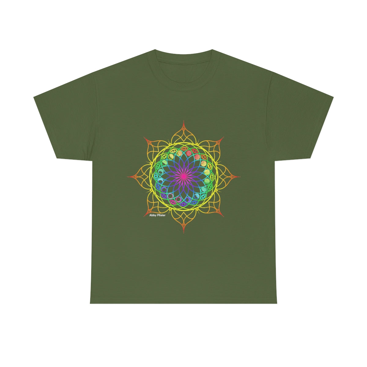 Moon Visions Mandala Cotton Shirt