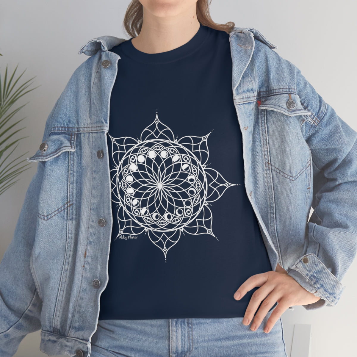 Moon Visions Mandala Cotton Shirt